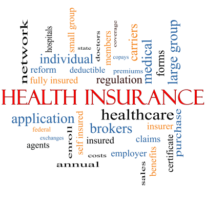 health insurance word